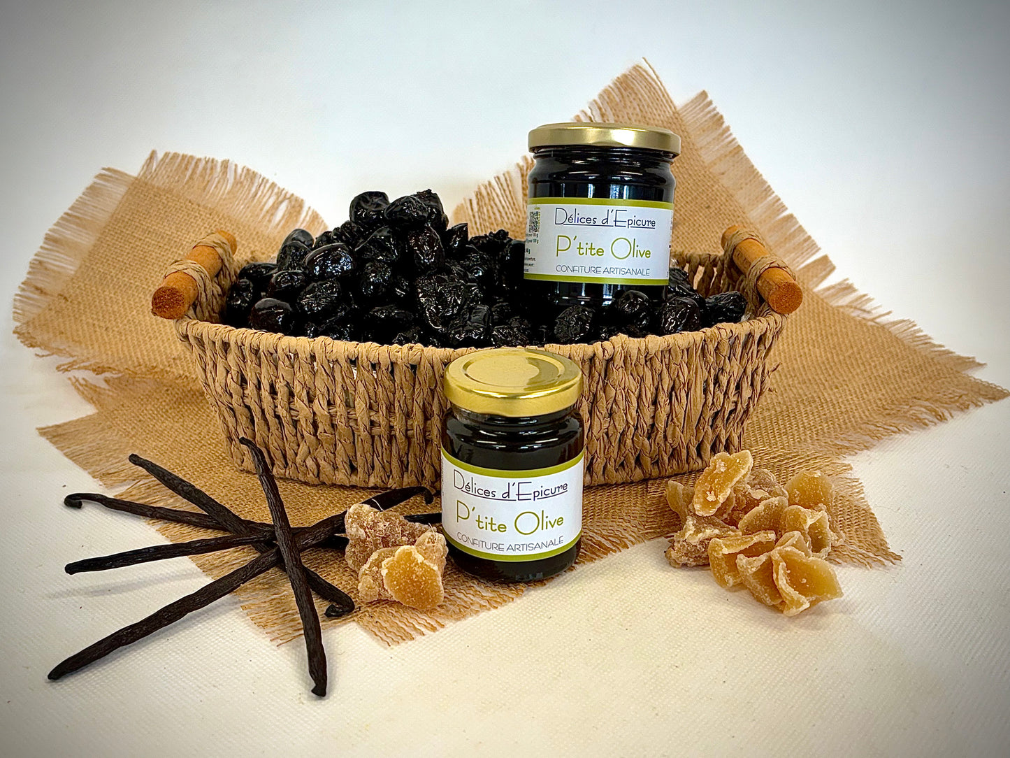 P’tite Olive (gingembre confit, vanille de Madagascar)