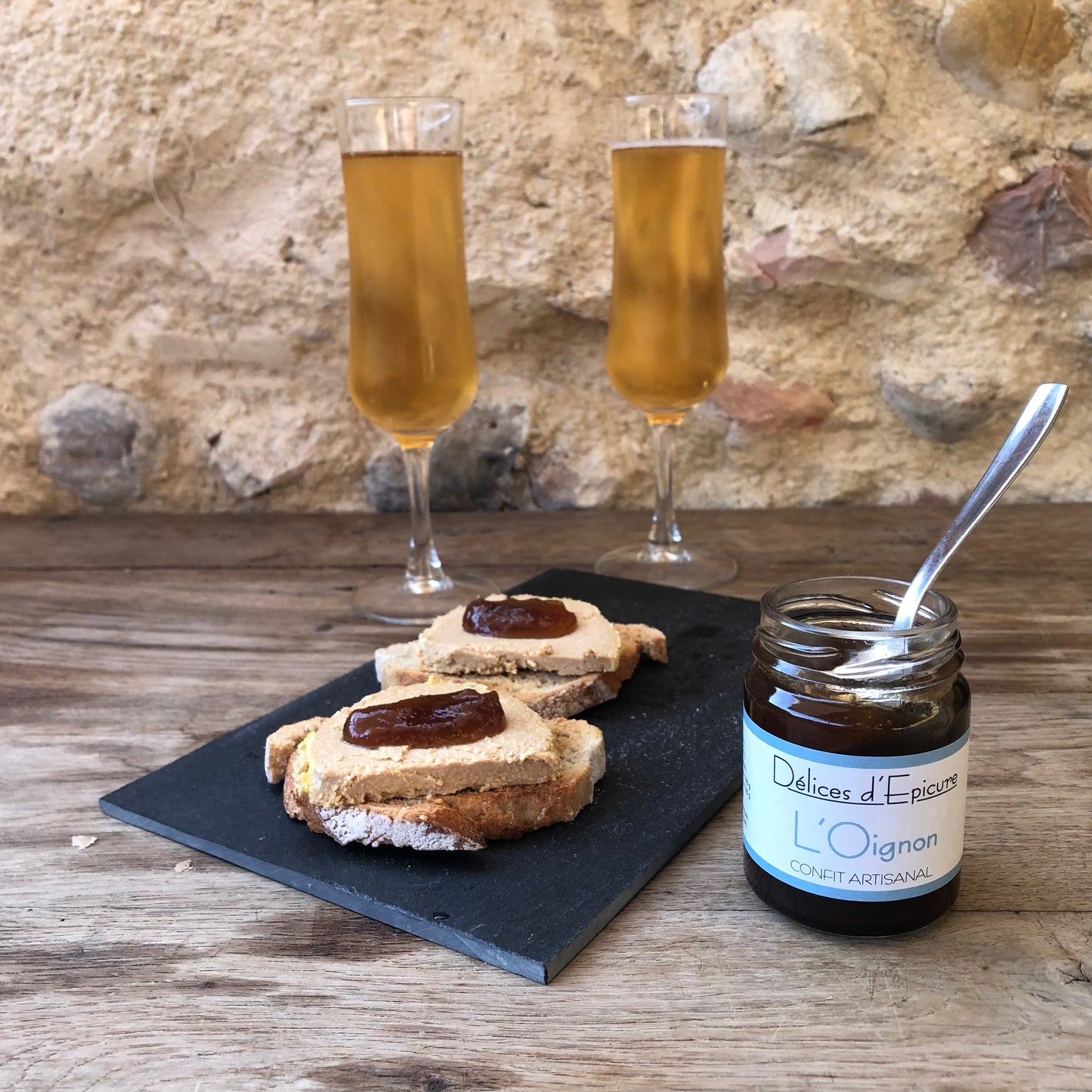 confit d'oignon artisanal français délices d'epicure