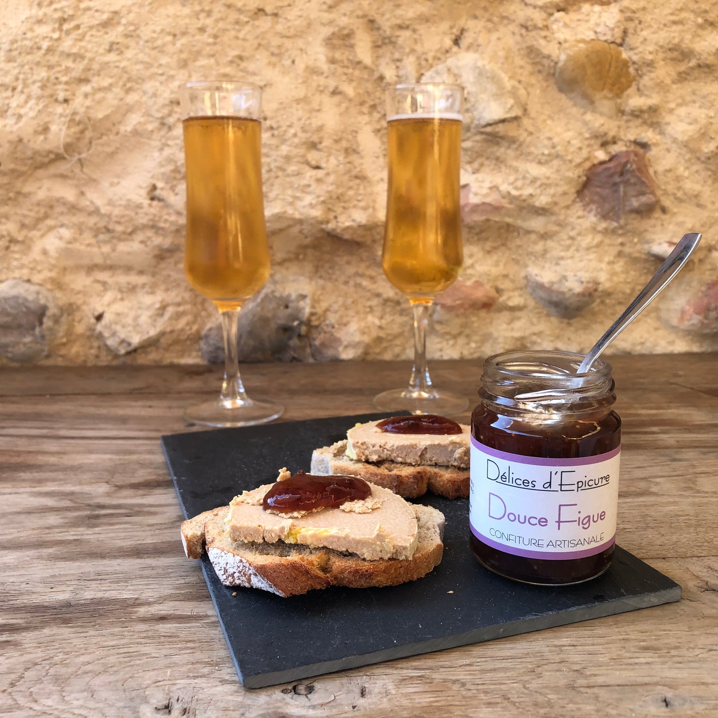 Confiture Artisanale de Figue - Délices d'Epicure - Douce Figue ( de Solliès-Pont)
